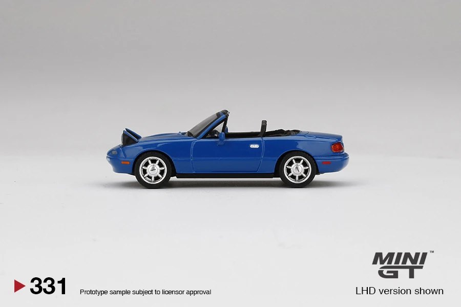 2022 Mazda Miata MX-5 (NA) Mariner Blue Headlight Up Blue: Image 2