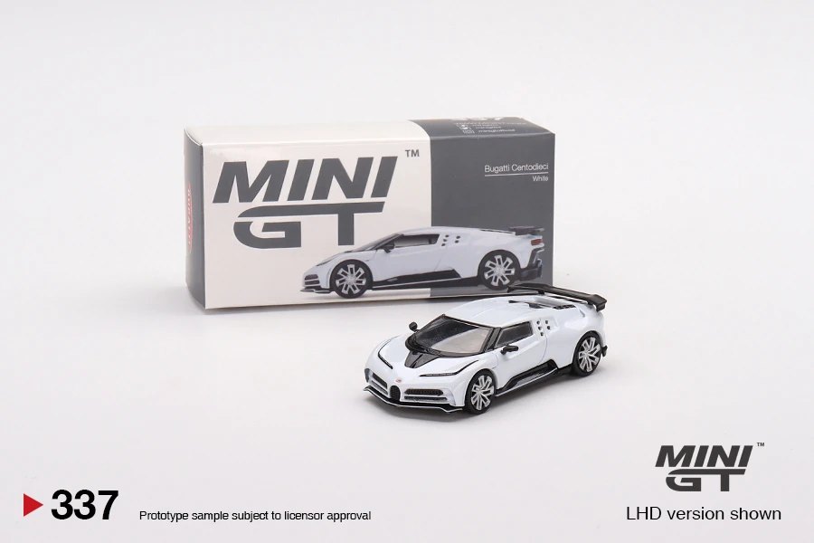 Hot Wheels Bugatti Centodieci White