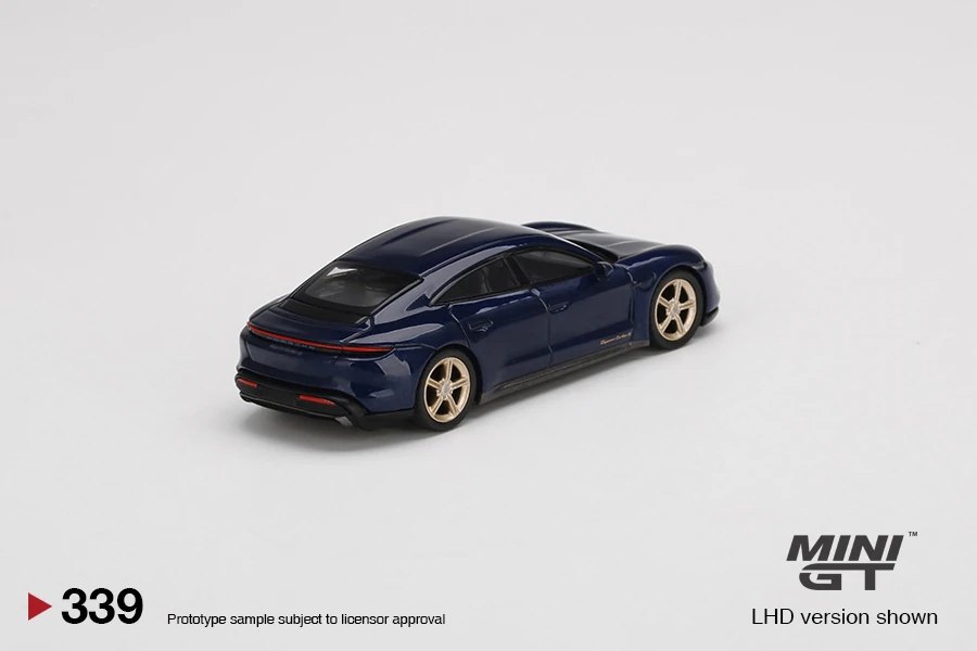 2022 Porsche Taycan Turbo S Gentian Blue Metallic Blue: Image 4