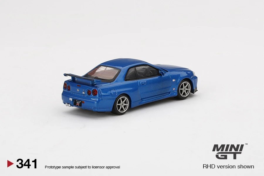 2022 Nissan Skyline GT-R (R34) V-Spec II Blue: Image 4