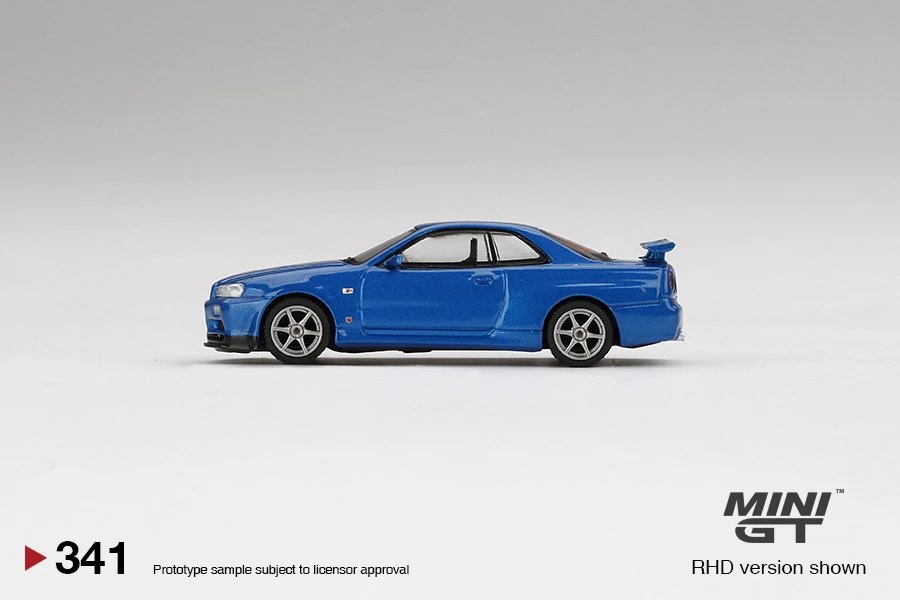 2022 Nissan Skyline GT-R (R34) V-Spec II Blue: Image 2
