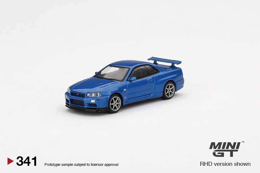 2022 Nissan Skyline GT-R (R34) V-Spec II Blue: Image 3