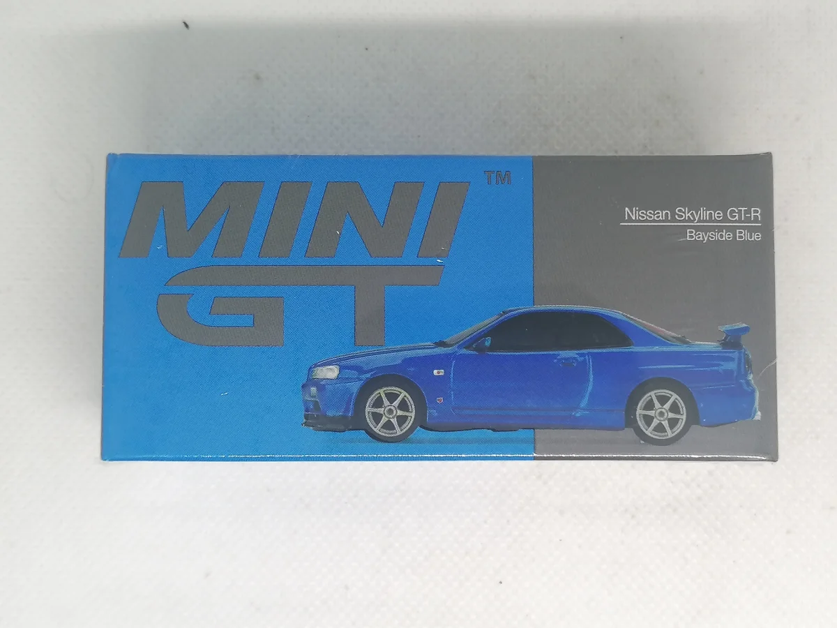 2022 Nissan Skyline GT-R (R34) V-Spec II Blue: Box: Image 5