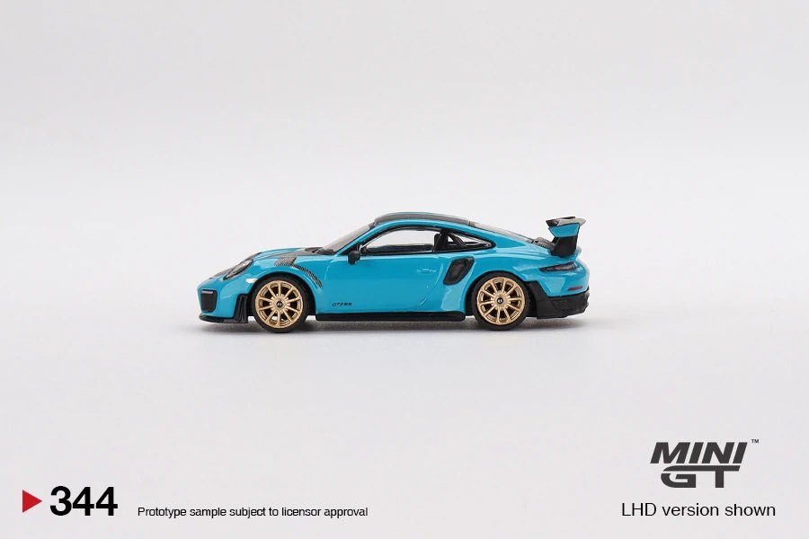 2022 Porsche 911 GT2 RS Weissach Package Miami Blue Blue: Image 2