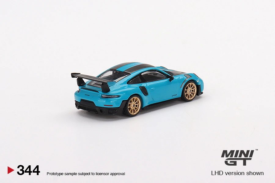2022 Porsche 911 GT2 RS Weissach Package Miami Blue Blue: Image 4