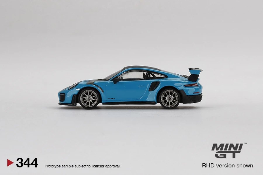 2022 Porsche 911 GT2 RS Weissach Package Miami Blue Blue: Image 5