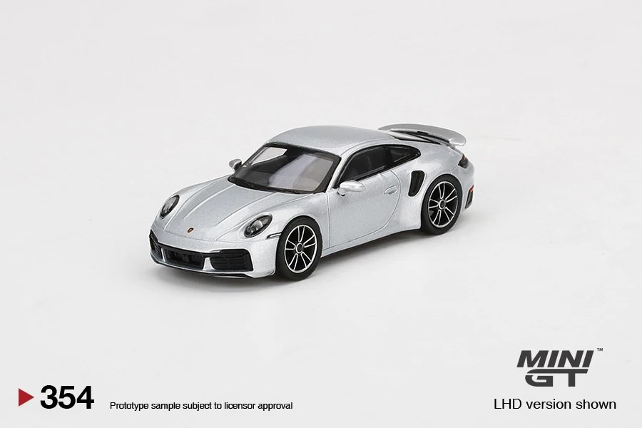 2022 Porsche 911 Turbo S GT Silver Metallic Silver: Image 3