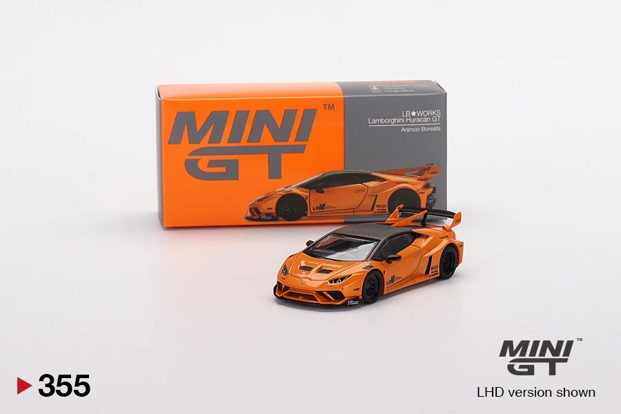 Hot Wheels LB★WORKS Lamborghini Huracán GT Arancio Borealis