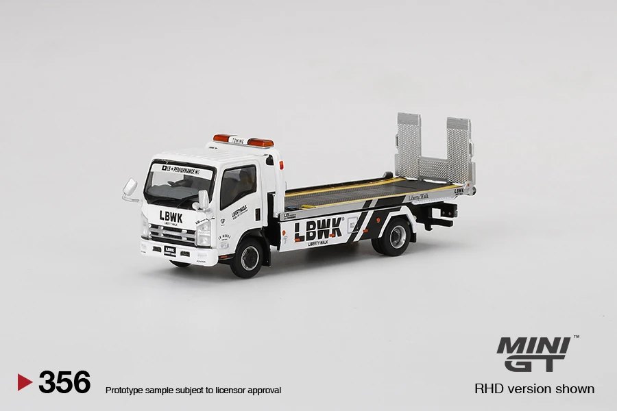 2022 Isuzu N-Series Vehicle Transporter LBWK White White: Image 3
