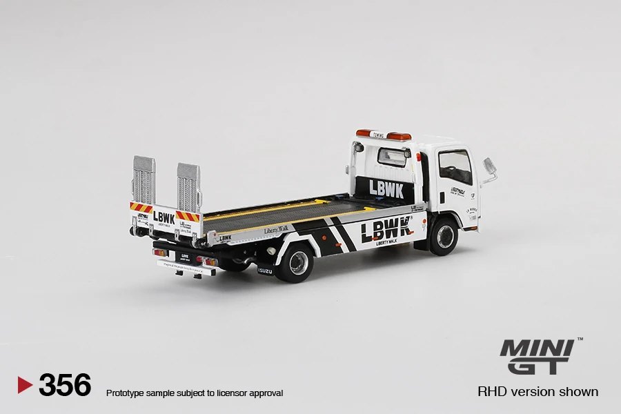 2022 Isuzu N-Series Vehicle Transporter LBWK White White: Image 4