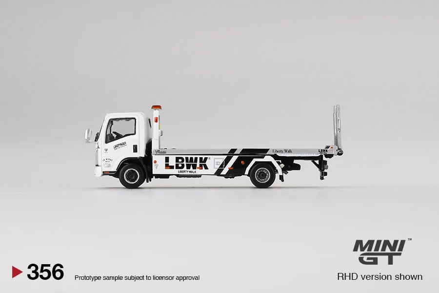 2022 Isuzu N-Series Vehicle Transporter LBWK White White: Image 2