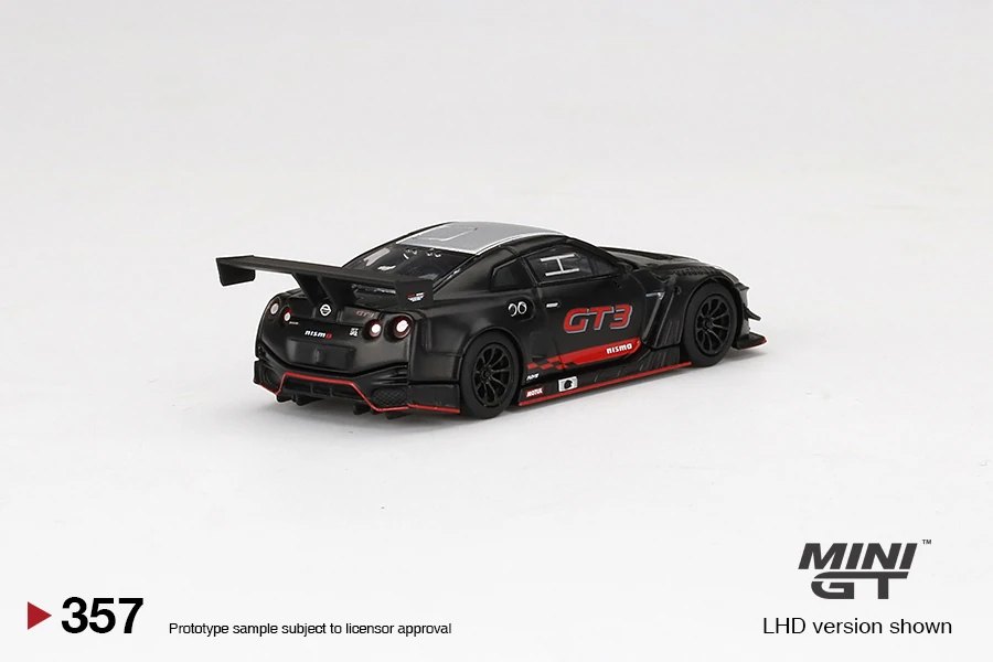 2022 Nissan GT-R Nismo GT3 2018 Presentation Matte Black Black: Image 4