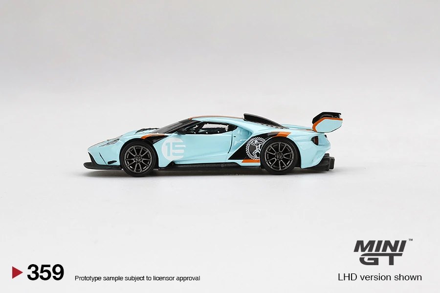 2022 Ford GT MK II #002 Blue/Orange Orange: Image 2