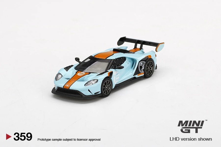 2022 Ford GT MK II #002 Blue/Orange Orange: Image 3