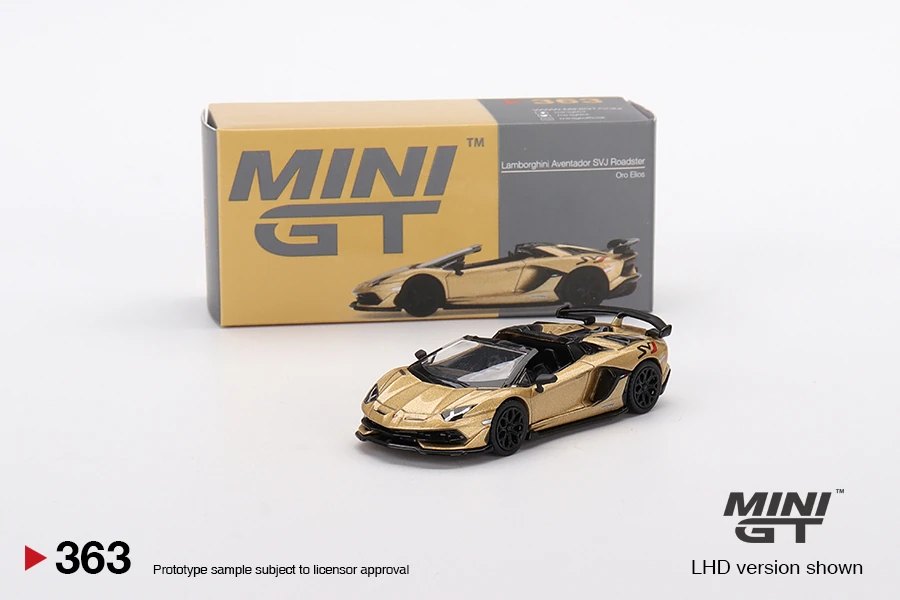 Hot Wheels Lamborghini Aventador SVJ Roadster Oro Elios