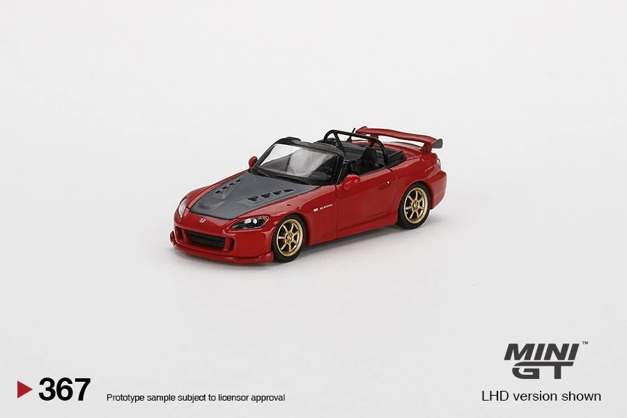 2022 Honda S2000 (AP2) Mugen New Formula Red Red: Image 3