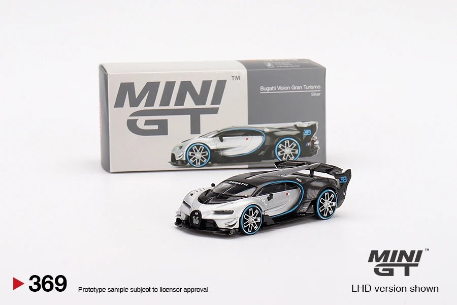 Hot Wheels Bugatti Vision Gran Turismo Silver