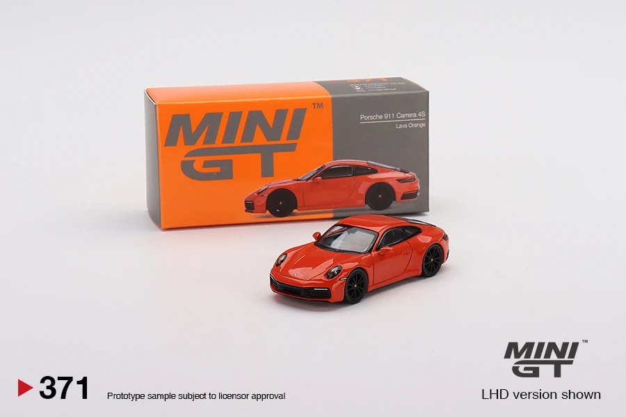 Hot Wheels Porsche 911 (992) Carrera 4S Lava Orange