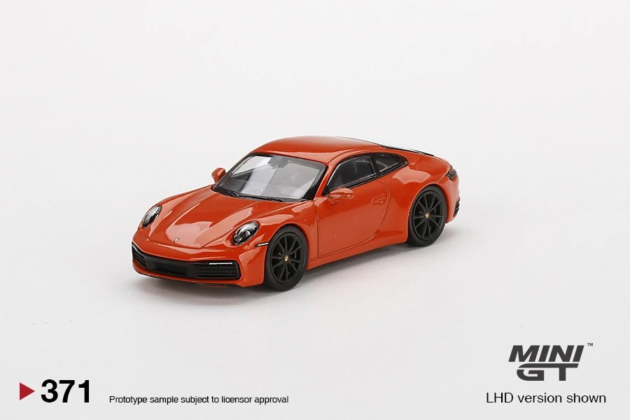 2022 Porsche 911 (992) Carrera 4S Lava Orange Orange: Image 3