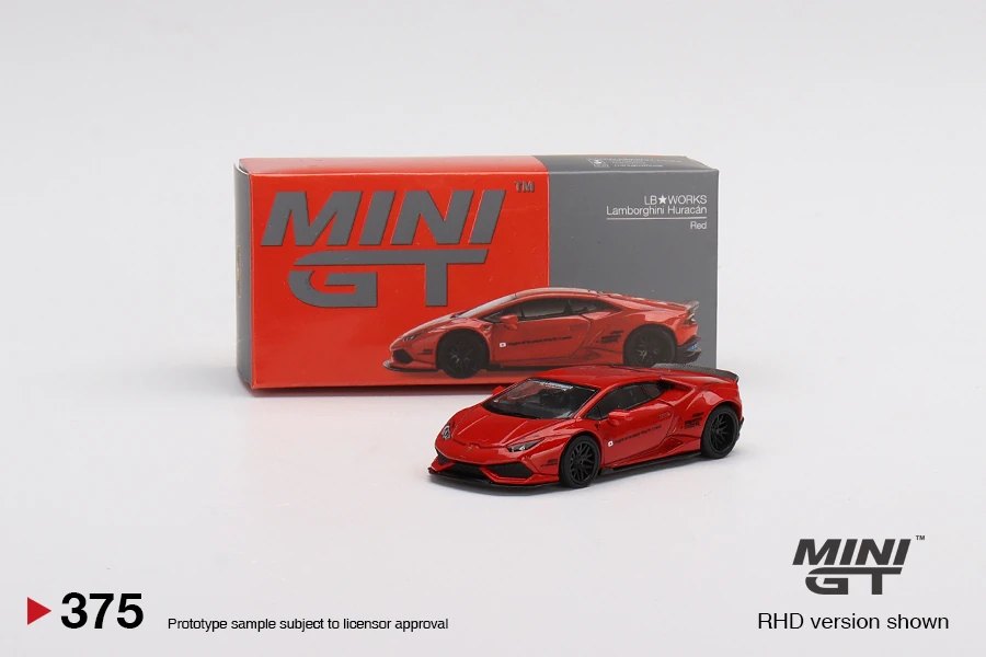 Hot Wheels LB★WORKS Lamborghini Huracán ver. 3 Red