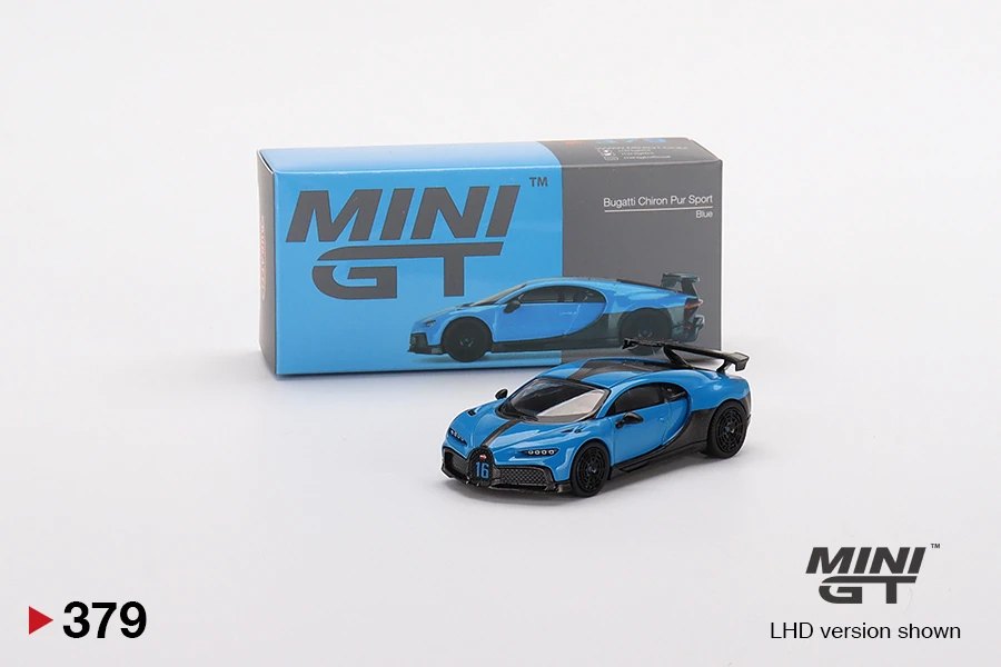 Hot Wheels Bugatti Chiron Pur Sport Blue