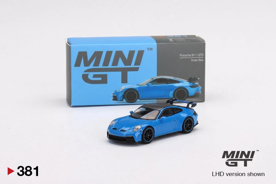 Hot Wheels Porsche 911 (992) GT3 Shark Blue