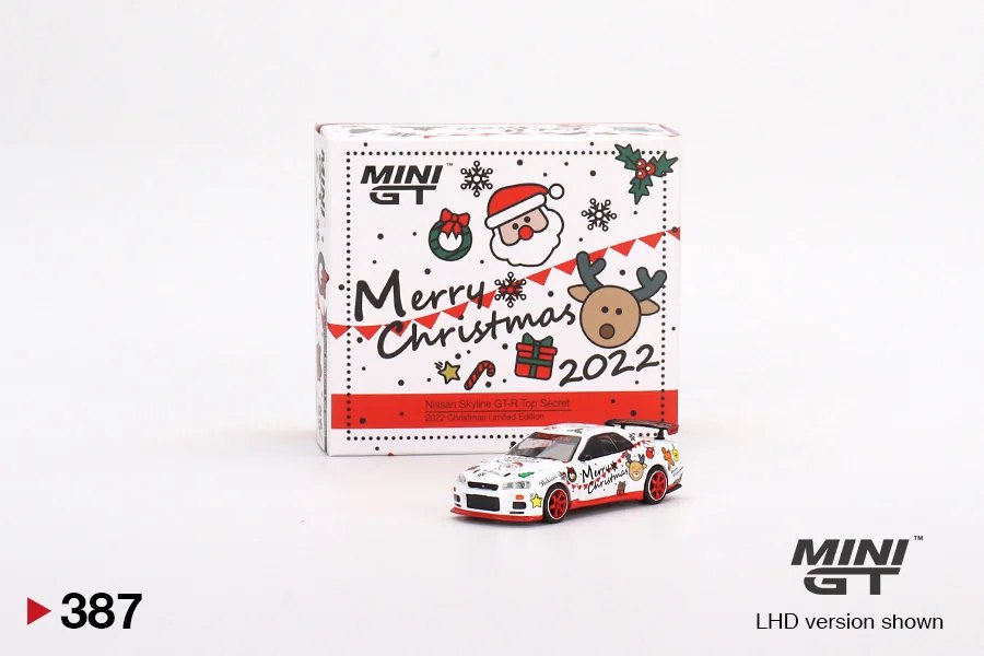 2022 Nissan Skyline GT-R (R34) Top Secret 2022 Christmas Limited Edition: No Package: Image 4