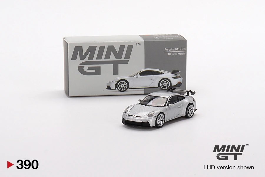 Hot Wheels Porsche 911 (992) GT3 GT Silver Metallic