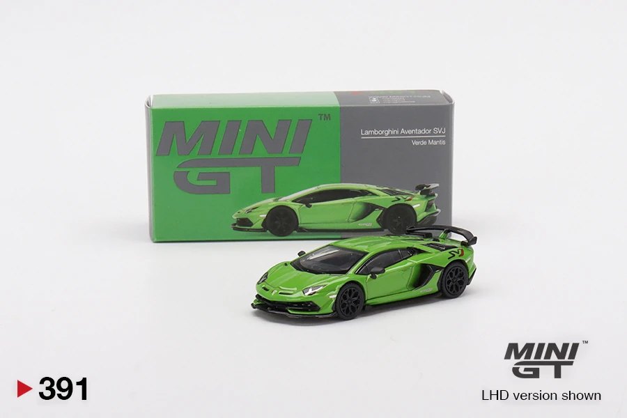 Hot Wheels Lamborghini Aventador SVJ Verde Mantis