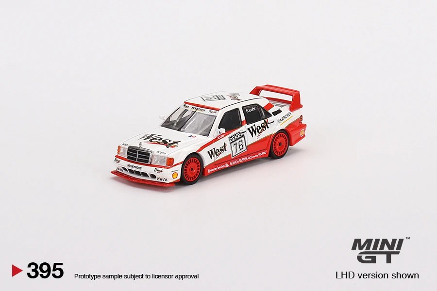 2023 Mercedes-Benz 190E 2.5 16 Evolution II 1991 DTM #78 Lohr: Image 3