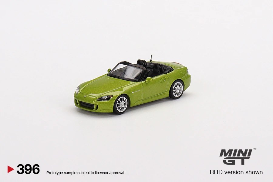 2022 Honda S2000 (AP2) Lime Green Metallic Lime: Image 3