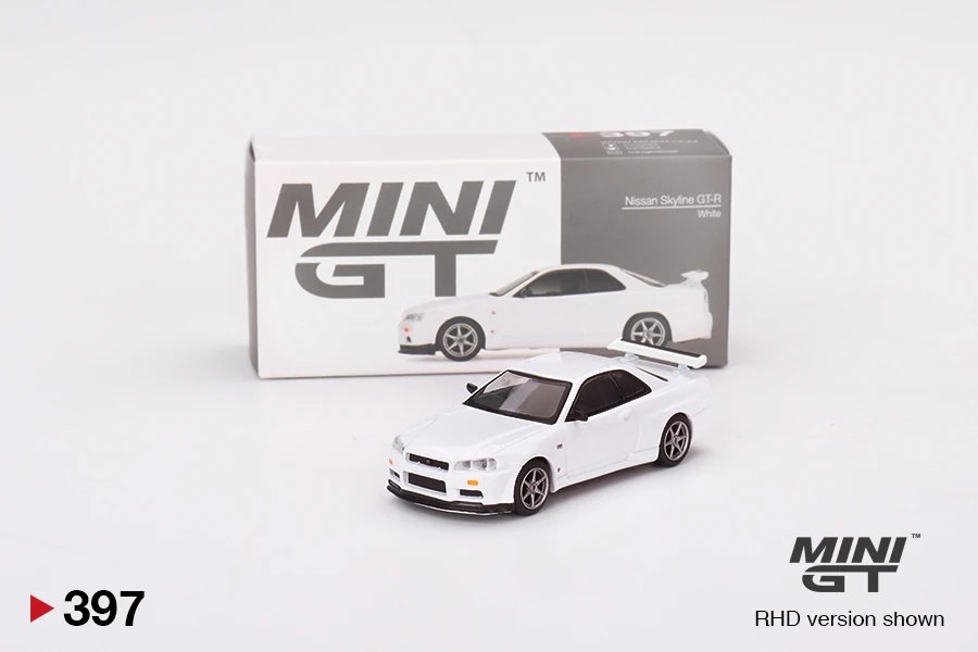 Hot Wheels Nissan Skyline GT-R (R34) V-Spec N1 White