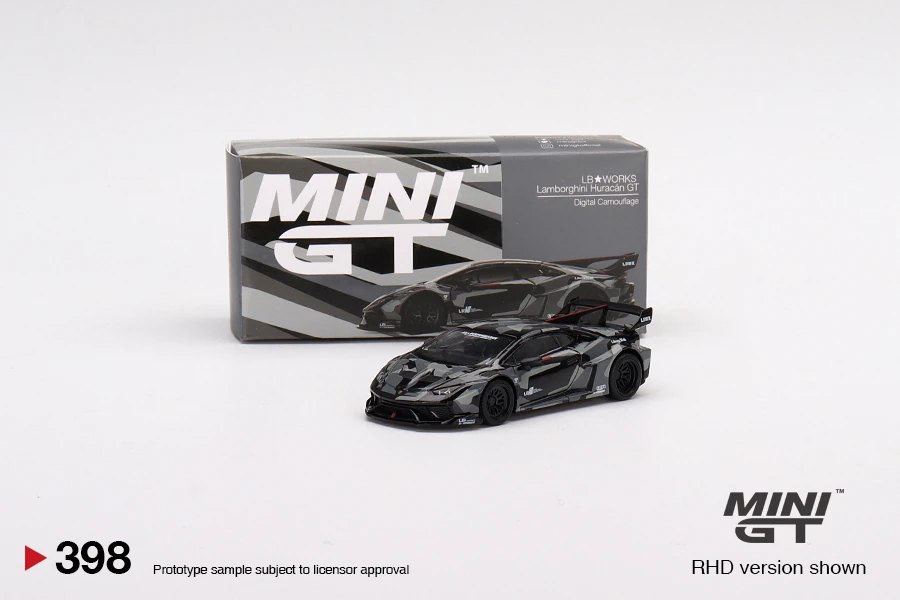 Hot Wheels LB★WORKS Lamborghini Huracán GT Digital Camouflage