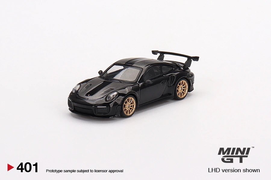 2023 Porsche 911 (991) GT2 RS Weissach Package Black Black: Image 3