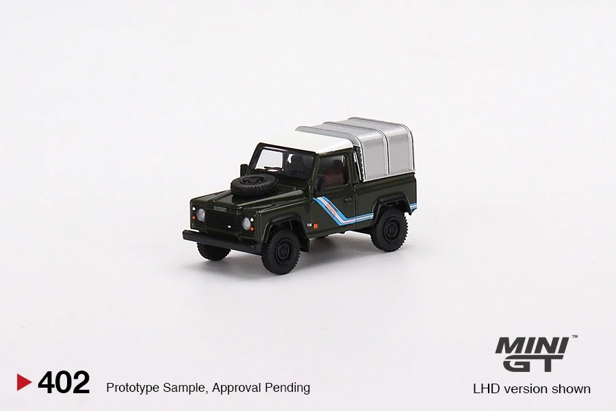 Hot Wheels Land Rover Defender 90 Pickup Bronze Green