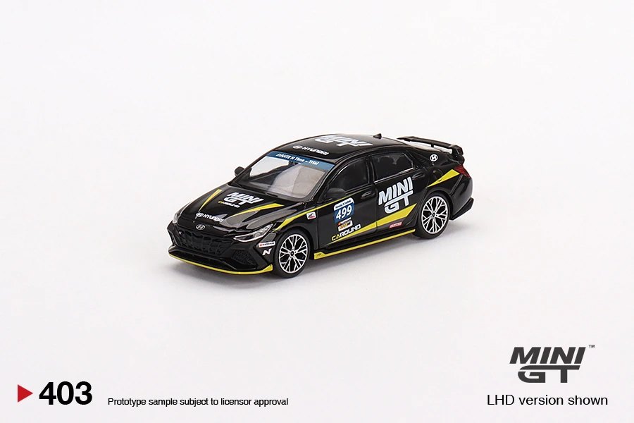 Hot Wheels Hyundai Elantra N #499 Caround Racing Hyundai N-Festival