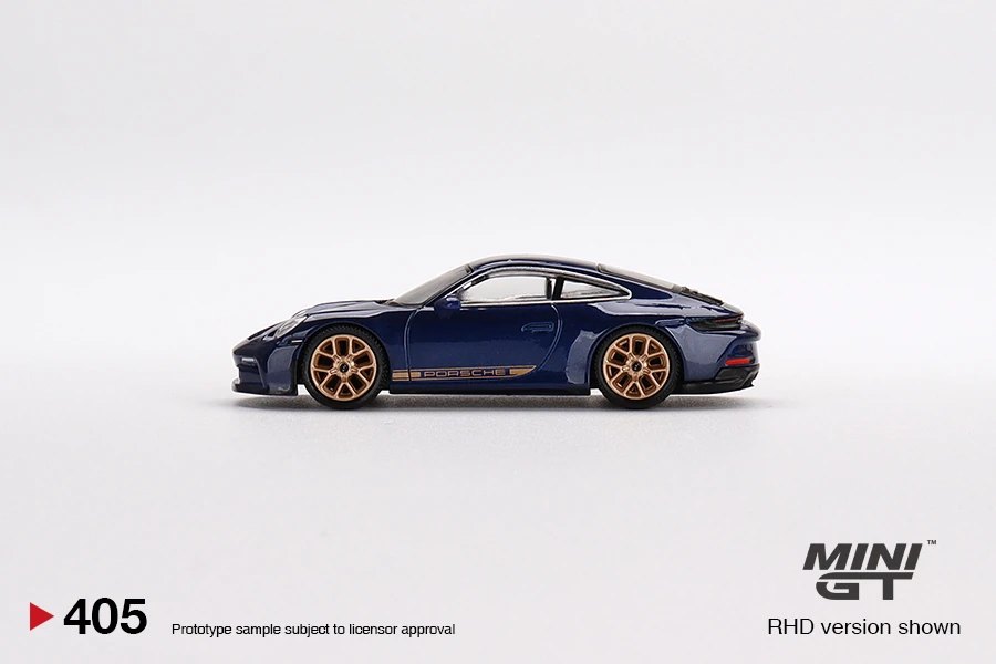2022 Porsche 911 (992) GT3 Touring Gentian Blue Metallic Blue: Image 2