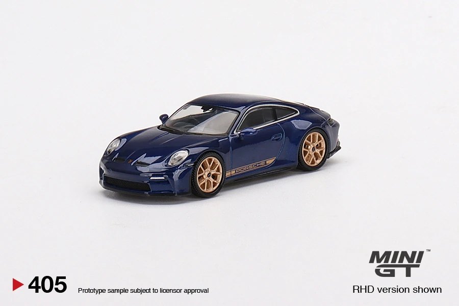 2022 Porsche 911 (992) GT3 Touring Gentian Blue Metallic Blue: Image 3