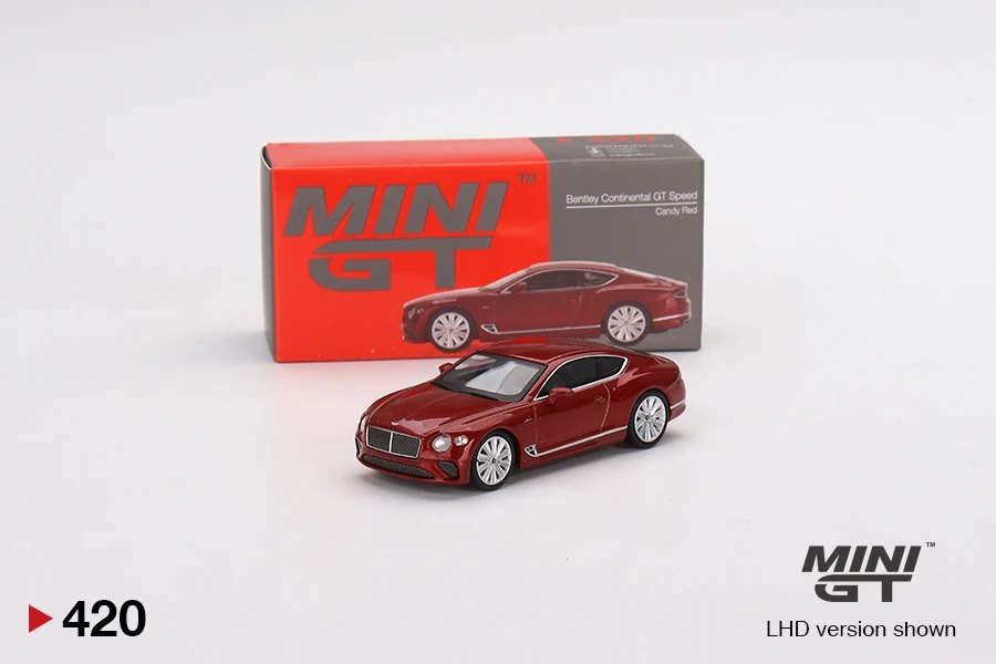 Hot Wheels Bentley Continental GT Speed 2022 Candy Red