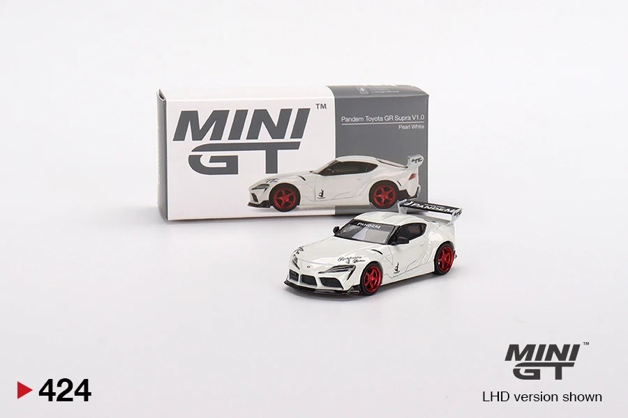 Hot Wheels Pandem Toyota GR Supra V1.0 Pearl White