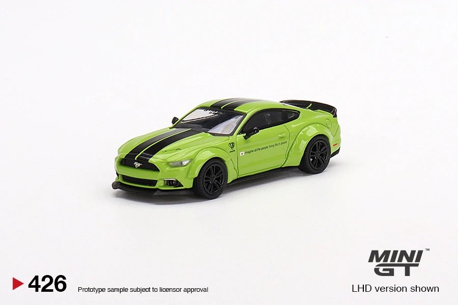 2022 LB-Works Ford Mustang Grabber Lime Lime: Image 3