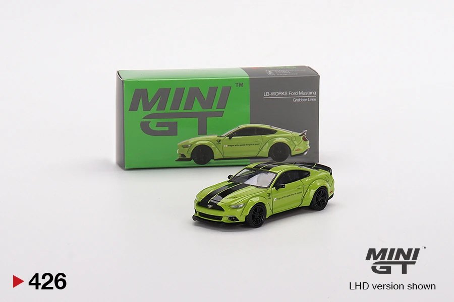 Hot Wheels LB-Works Ford Mustang Grabber Lime