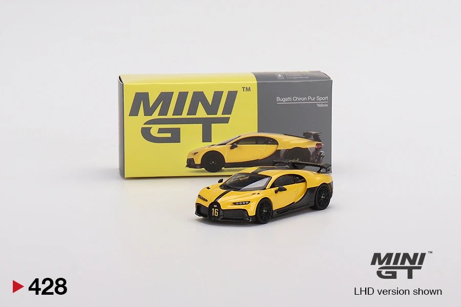 Hot Wheels Bugatti Chiron Pur Sport Yellow