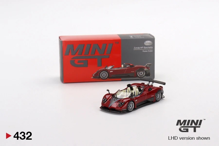 Hot Wheels Pagani Zonda HP Barchetta Rosso Dubai