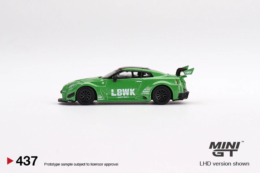 2022 LB-Silhouette Works GT Nissan 35GT-RR Ver.2 Apple Green Green: Image 2