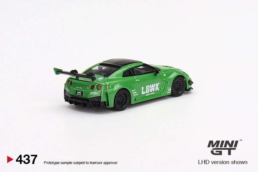 2022 LB-Silhouette Works GT Nissan 35GT-RR Ver.2 Apple Green Green: Image 4