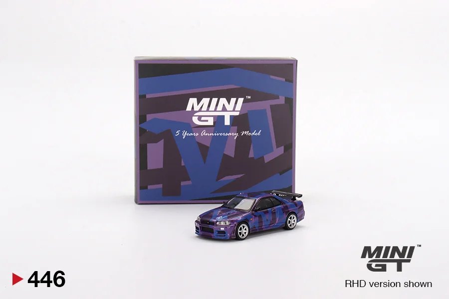 2023 Nissan Skyline GT-R (R34) V-Spec II Purple: No Package: Image 4