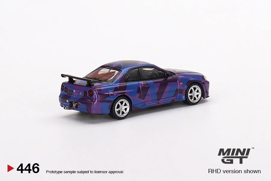 2023 Nissan Skyline GT-R (R34) V-Spec II Purple: No Package: Image 2