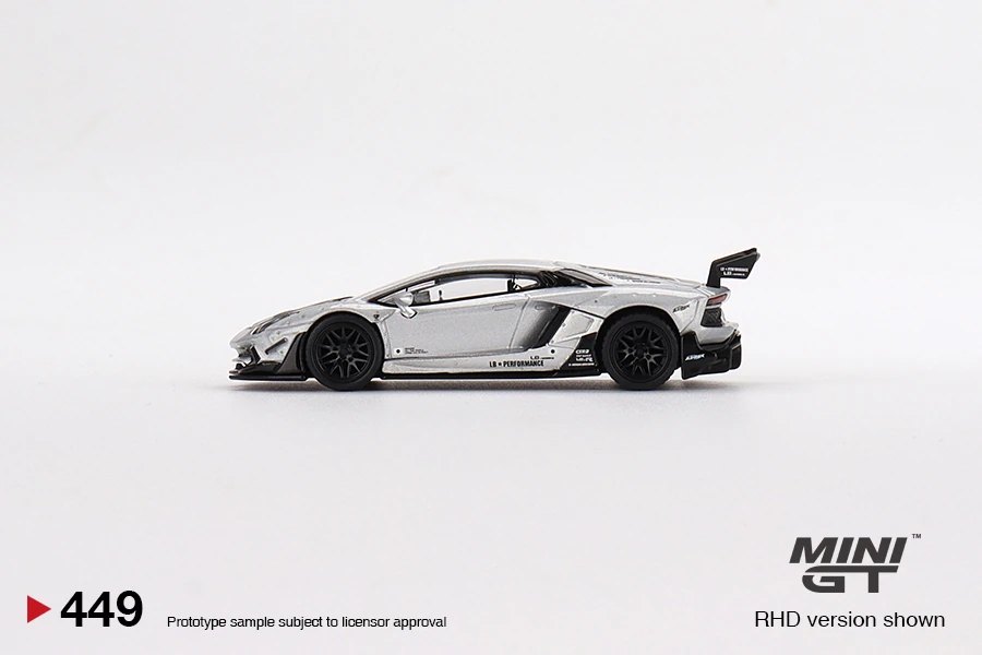 2023 LB★Works Lamborghini Aventador Limited Edition Matt Silver Silver: Image 2