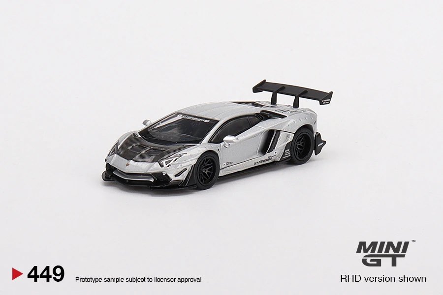 2023 LB★Works Lamborghini Aventador Limited Edition Matt Silver Silver: Image 3